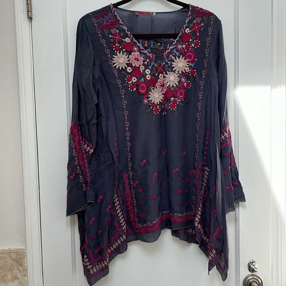 Johnny Was Long sleeve top Small - Picture 1 of 4